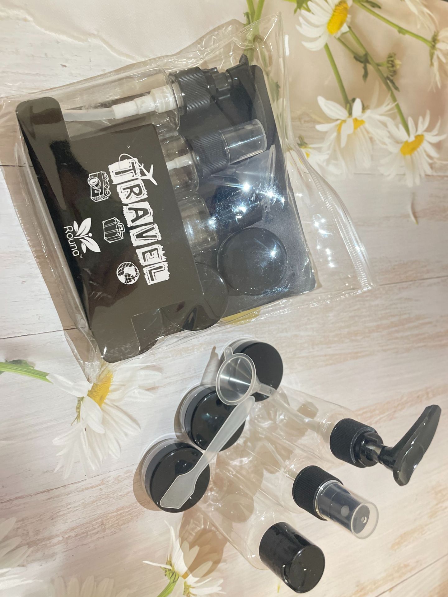 50ml; negro; PET