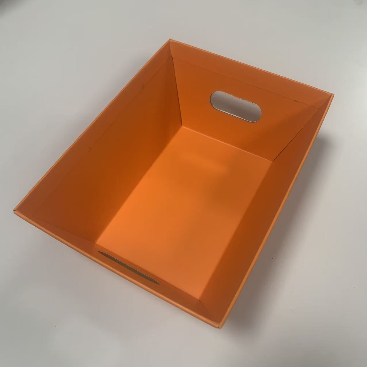Caja de almacenamiento prefabricada del fabricante original, caja de regalo para frutas, caja de almacenamiento para snacks y artículos diversos, cesta de regalo creativa, caja de almacenamiento trapezoidal image 17