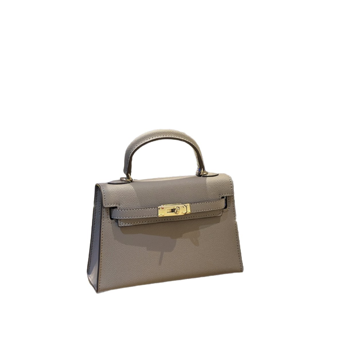 Túi xách mini nữ Kelly cao cấp kiểu mới đeo chéo xách tay 20x6x13 cm — bơ xanh