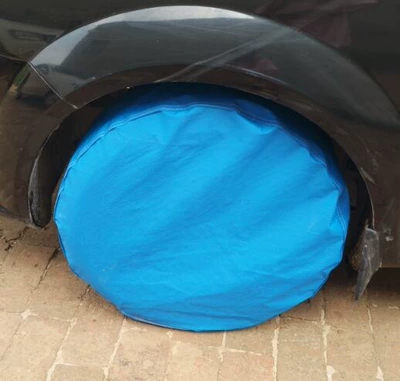 tire cover/rainproof, frostproof, dog, Spare wheel cover - suffix-blue-1-piece