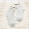 Winter keep warm knee socks for pregnant, mid-length