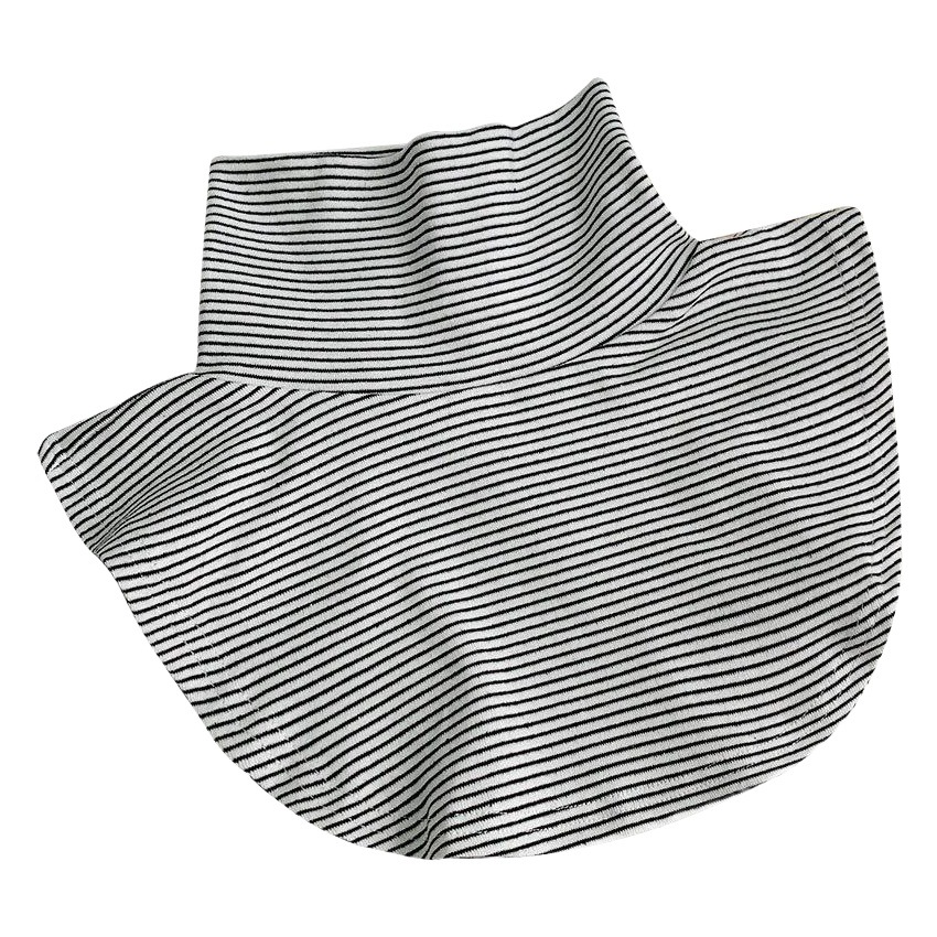 Cálido cuello falso de las mujeres de todo fósforo falso cuello alto Otoño e Invierno ropa interior de color sólido a rayas primavera y otoño tocando fondo de punto falso collar