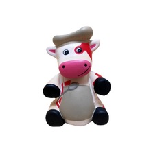 厂家直销PU奶牛乳牛动物 PU发泡玩具 PU球 压力球 聚氨酯玩具