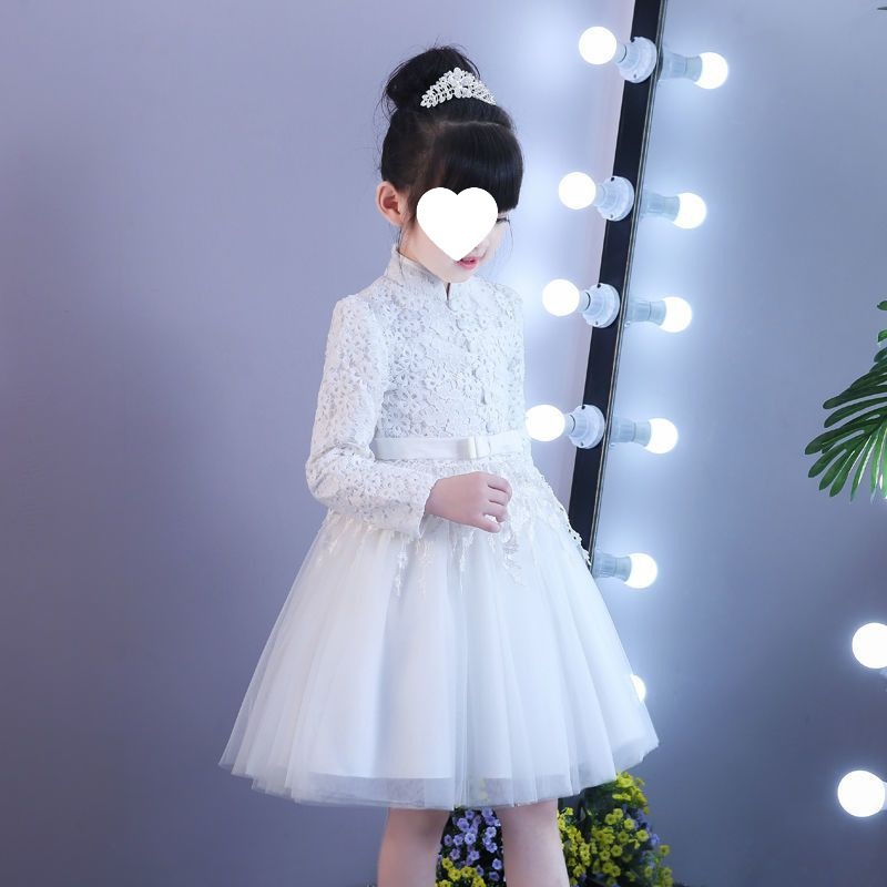 公主裙女童秋款童装女儿童秋装连衣裙小女孩礼服纱裙子蓬蓬裙秋季