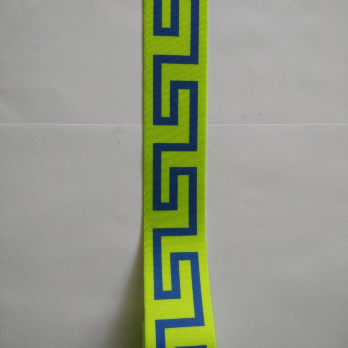 织带厂家供应35MM安全带吊带服装男士内裤热转印彩色图案松紧带