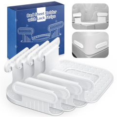クロスボーダー新型ステルスベッドカバー固定器取り外し可能な収納可能な日常生活用固定シーツクリップ