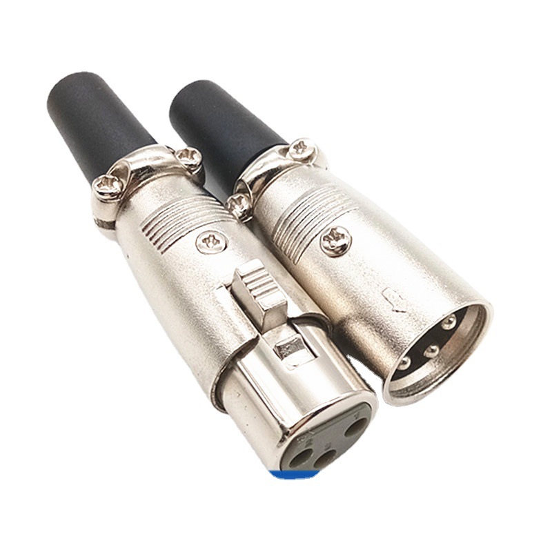高品质XLR卡侬头 XLR插头 XLR母头 卡龙公母 卡侬卡农 日式XLR