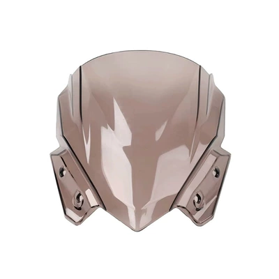 front wind deflector, modified – Motorcycle front windshield - brown