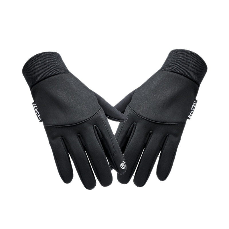 Guantes al aire libre de montar bicicleta dedo completo montaña carretera bicicleta guantes hombres y mujeres deportes absorción de choque pantalla táctil equipo