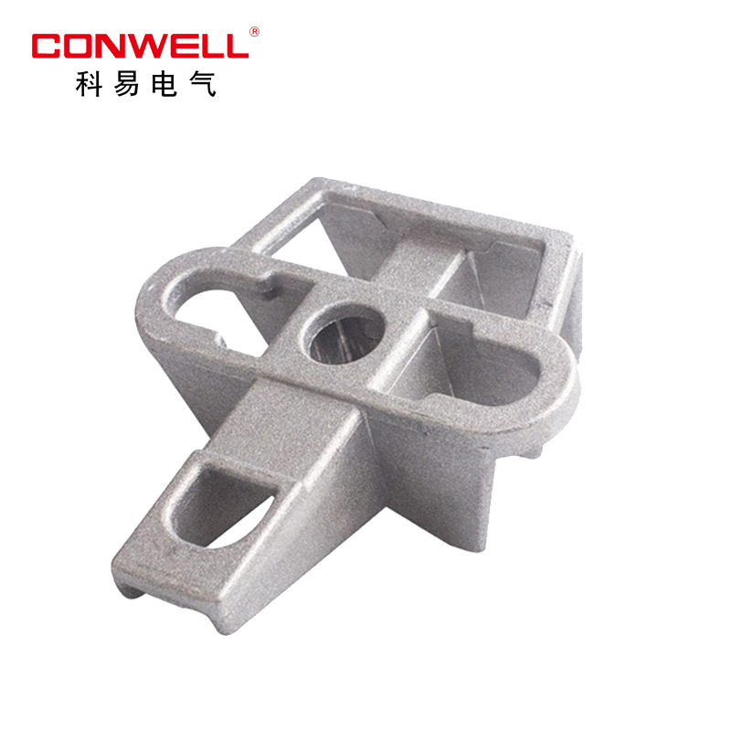 UPB光缆固定支架铝支架电线杆金属支撑用支架拉线线夹悬挂夹光纤