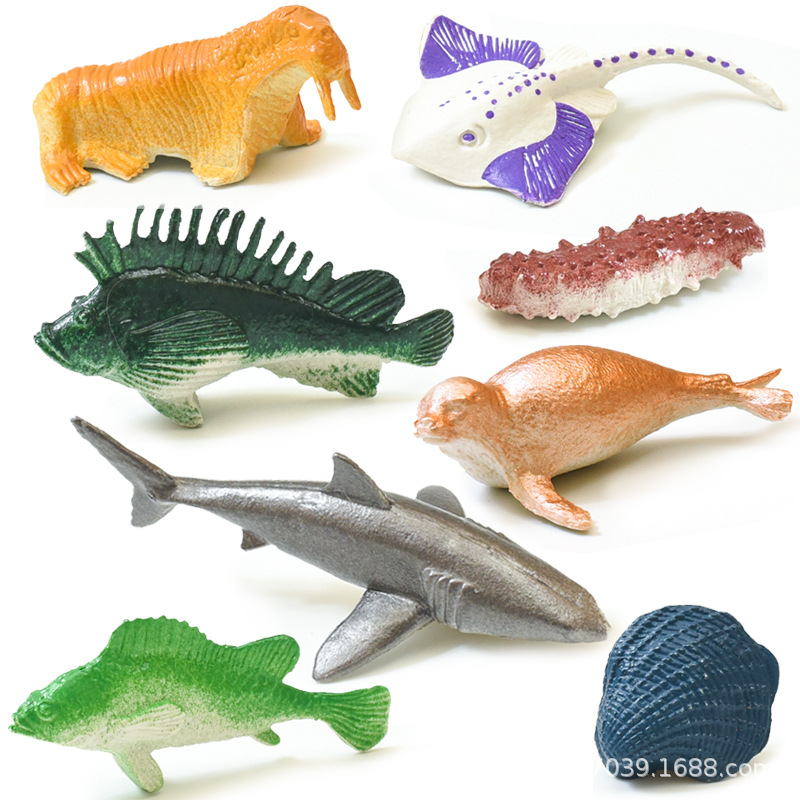 Modelo animal transfronterizo Zoológico para niños dinosaurio juguete traje simulación animal Marina pequeño insecto modelo