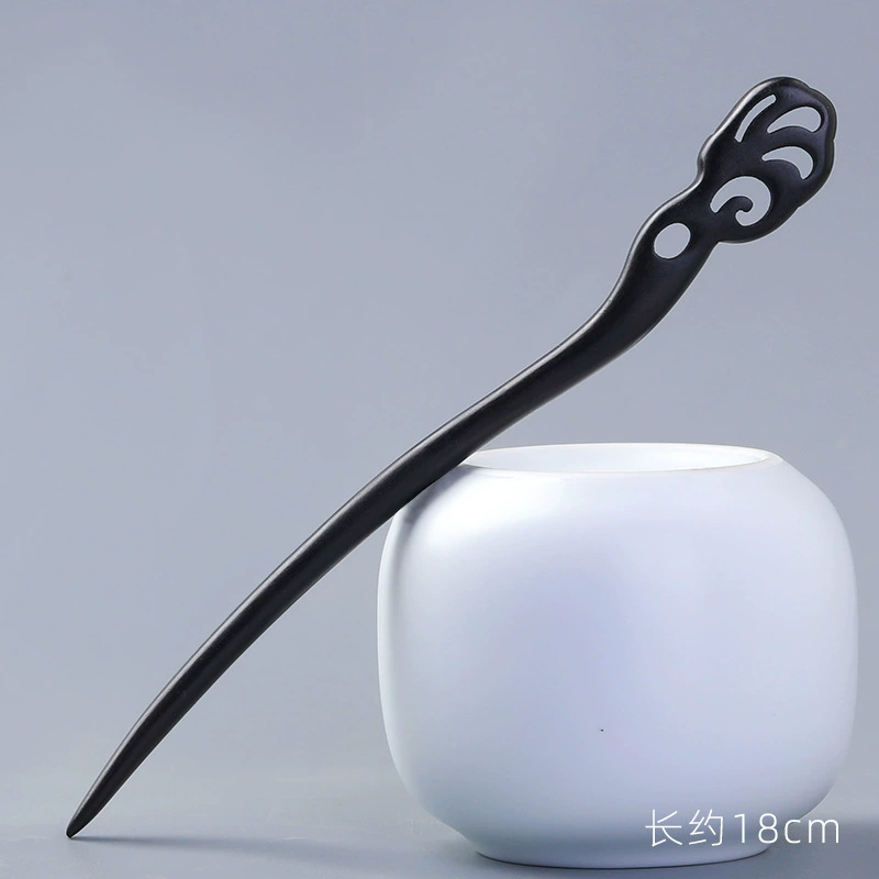 Шпилька для волос (кедр sandalwood) в китайском стиле для Hanfu, ручная резьба, 10 см, высокое качество