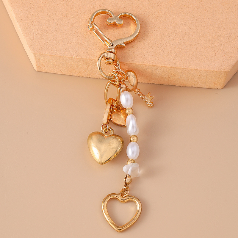 16g Weight Keychain Classification 1 Piece Quantity Holiday, Wedding, Graduation Occasion Zinc alloy Material Star, Shell Pattern Women's Gender Cartoon Style Style Cartoon Style Star Shell Zinc Alloy Women's Keychain 4