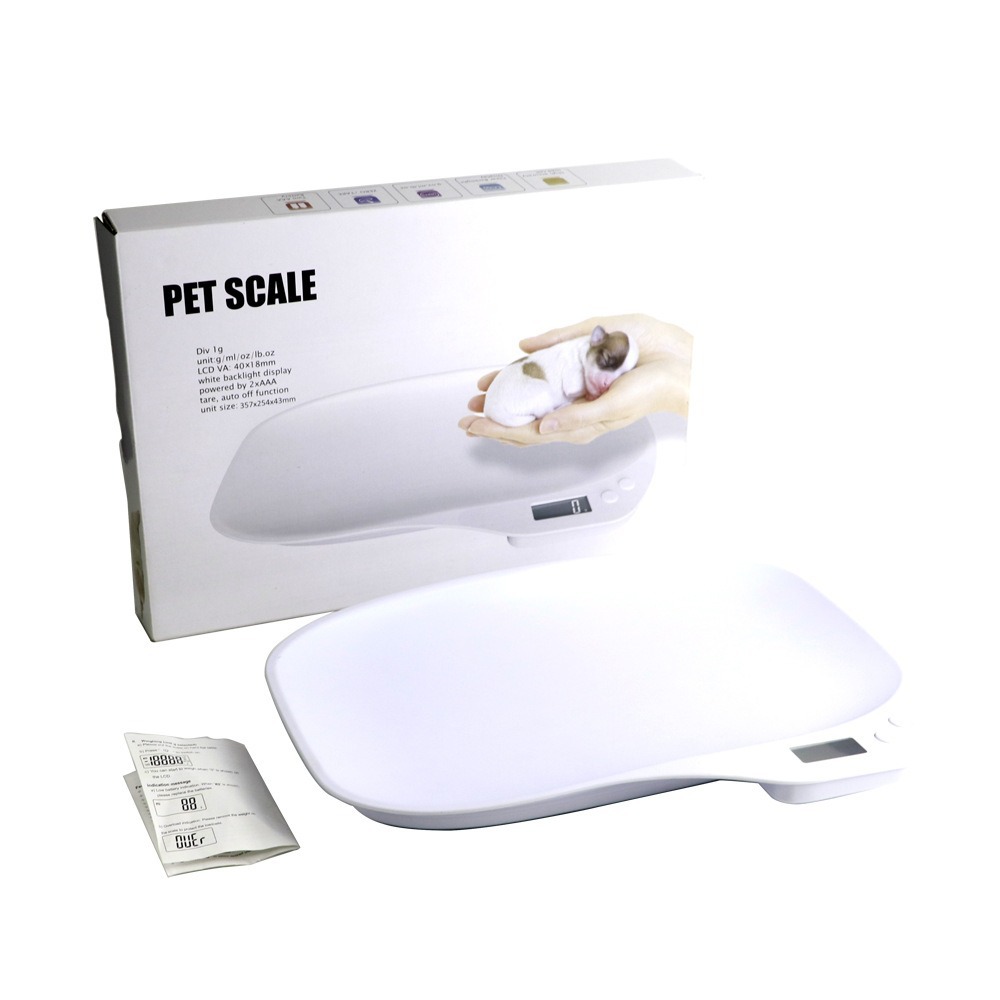 Pet Weighing Scale Cat Dog Weighing Household Small Animal Newborn Electronic Scale Accurate Measurement Pet Shop