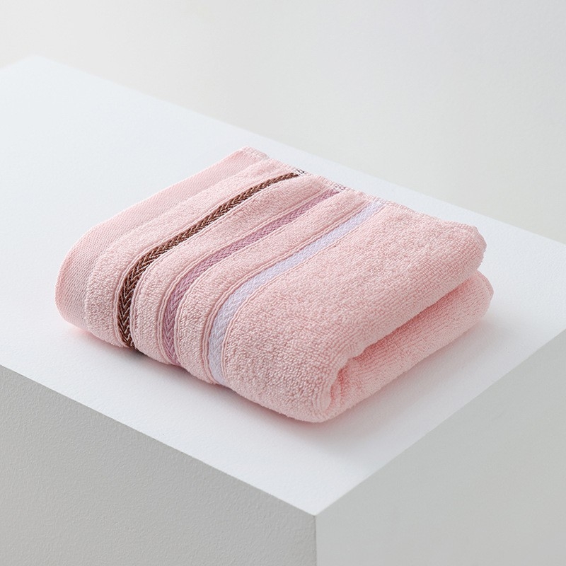 Serviette de visage en coton épais douce pour adultes_voghion.com