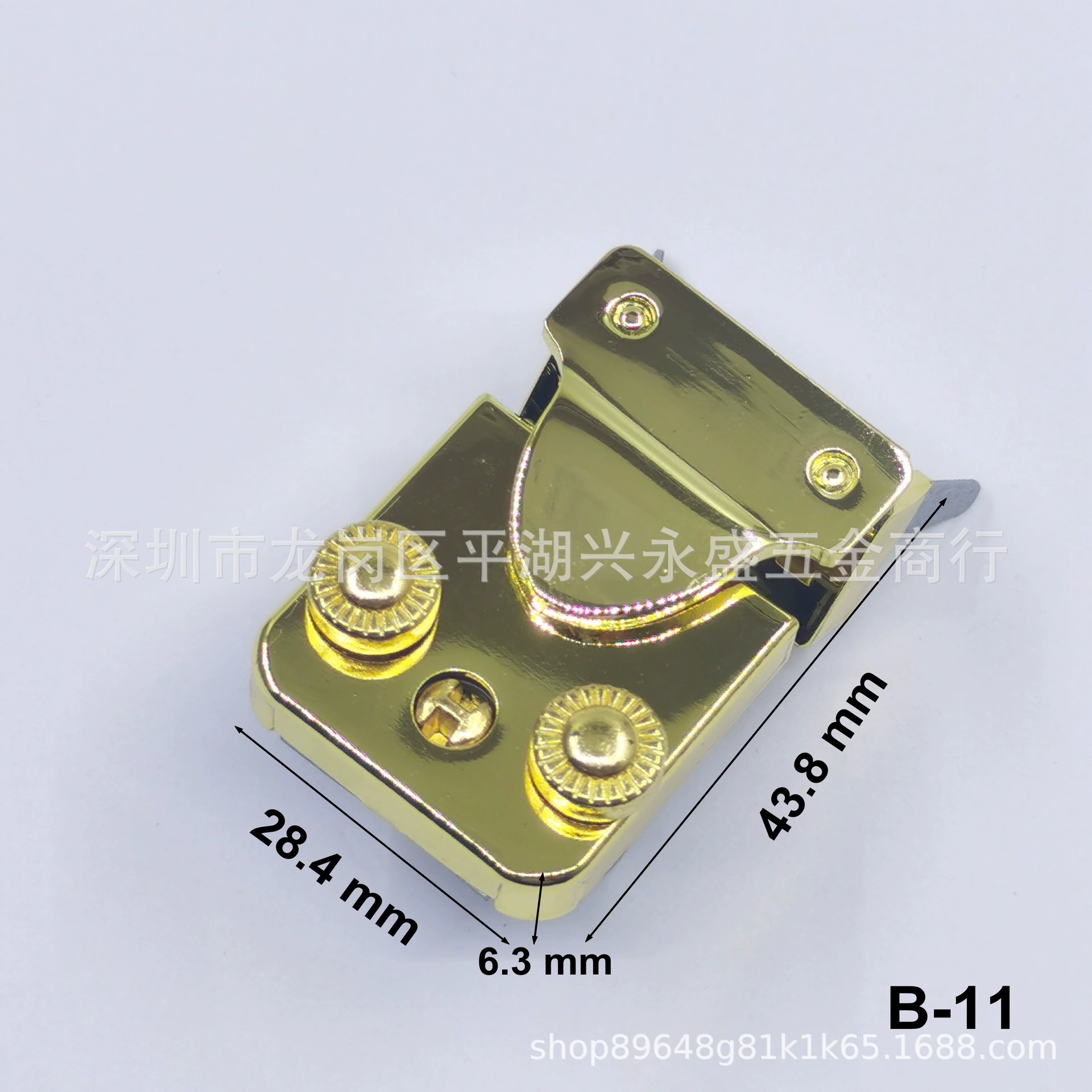 Замок с механизмом деревянной коробки, замок из цинкового сплава для женской сумки, шкатулка для драгоценностей, замок для шкатулки для драгоценностей, замок для подарочной коробки для рукоделия