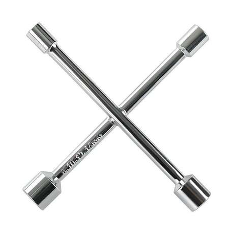 Cross socket wrench car tire disassembly and maintenance tire changing tool socket suit wrench hexagon