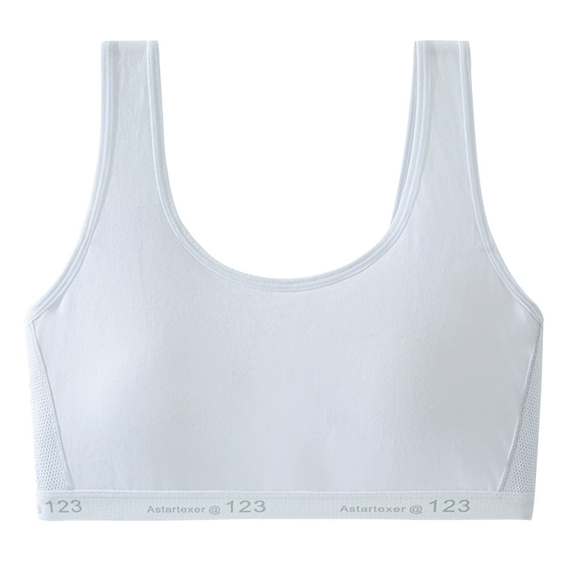 Wireless bra, breast tightener, shockproof sports tank top, Japanese underwear for elementary school students, for secondary school
