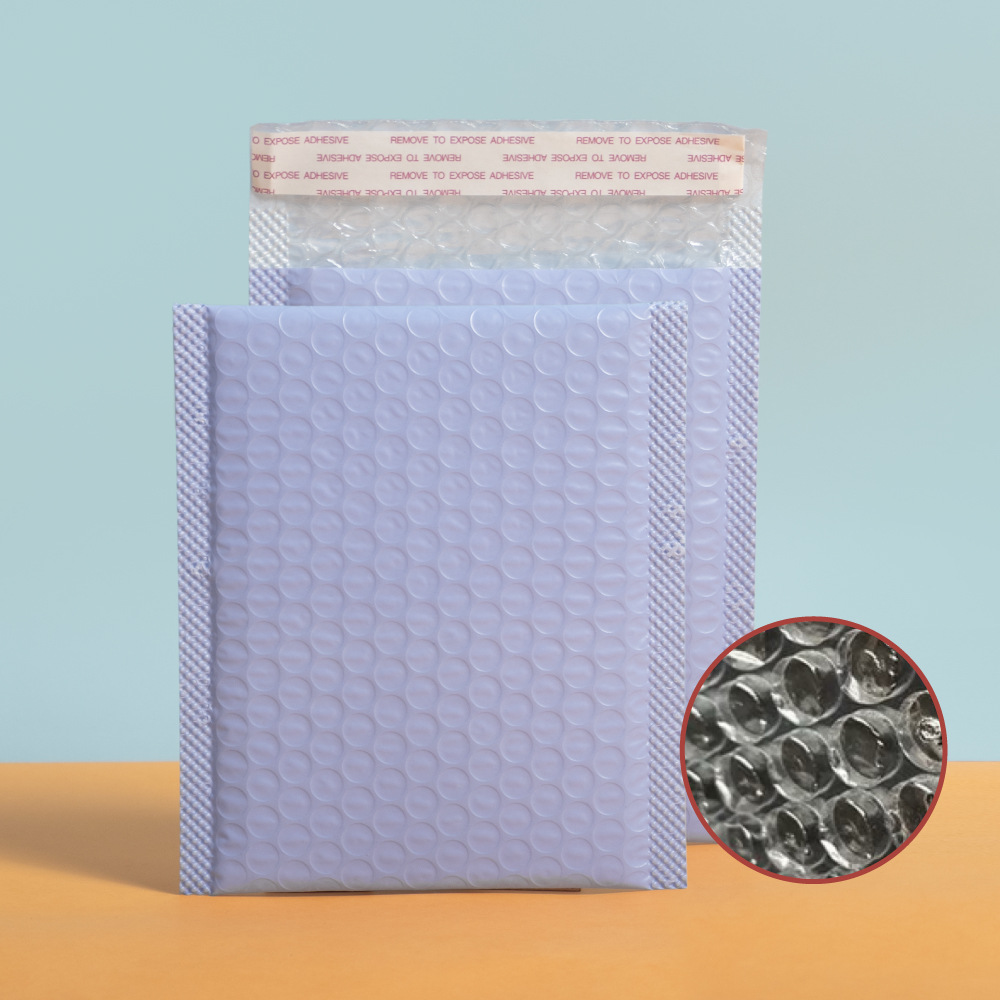 Bolsa de burbujas de película coextrudida personalizada pequeña impresión de logotipo de lotes bolsas de burbujas antichoque engrosado bolsa expreso personalizada