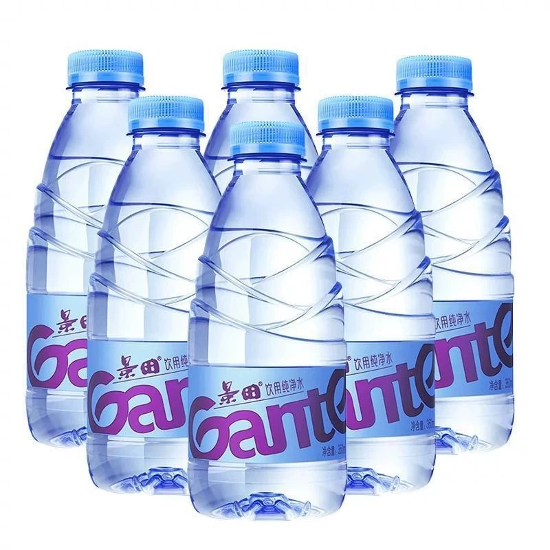 Гантен/Джинтиан питьевая очищенная вода 360 мл*6 мини бутылки очищенной воды для деловых встреч питьевая вода