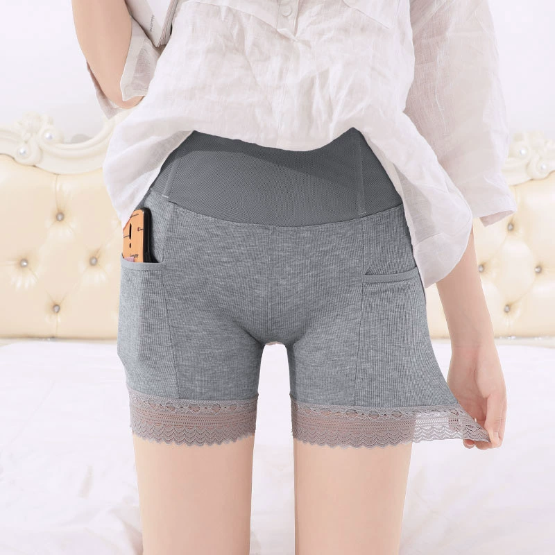 Безопасные брюки, защитное нижнее белье, пояс для полного тела, кружевные шорты, плюс размер, плотный