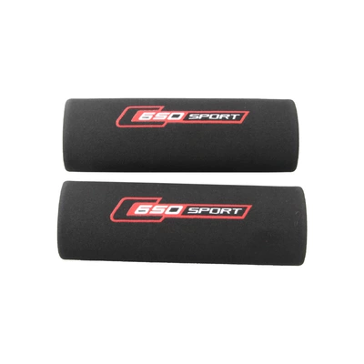 Cross-Border Selection, Customizable and Suitable for Bmw C650Sport Handlebar Shock-Absorbing Protective Handlebar Cover, Hot-Selling Manufacturer (Motorcycle Handle Cover) - black