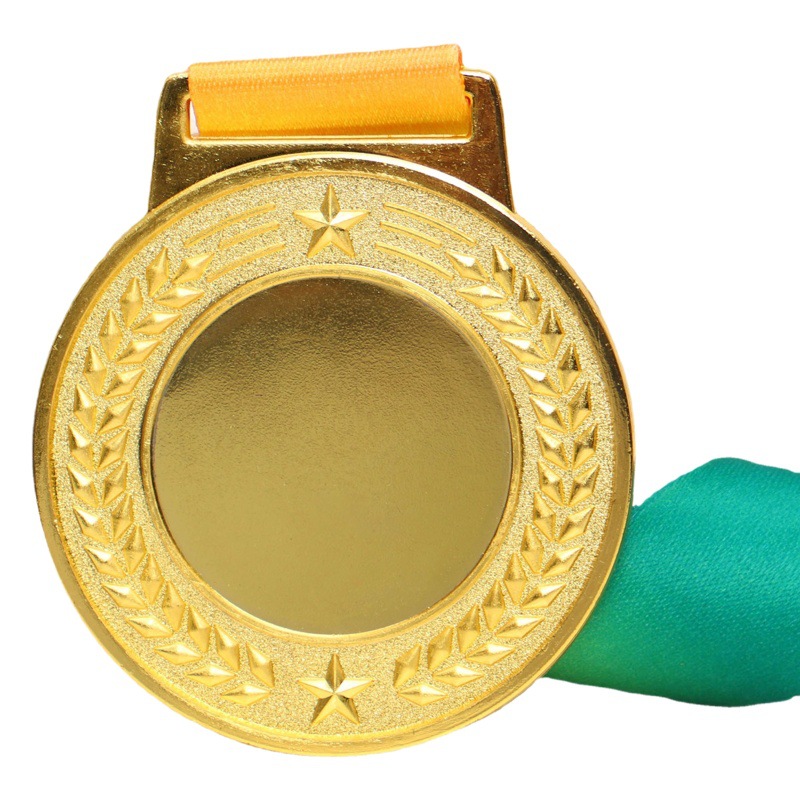 Aleación de zinc pintura medalla hacer maratón correr juegos trofeo competencia metal Medalla Honor imprimible
