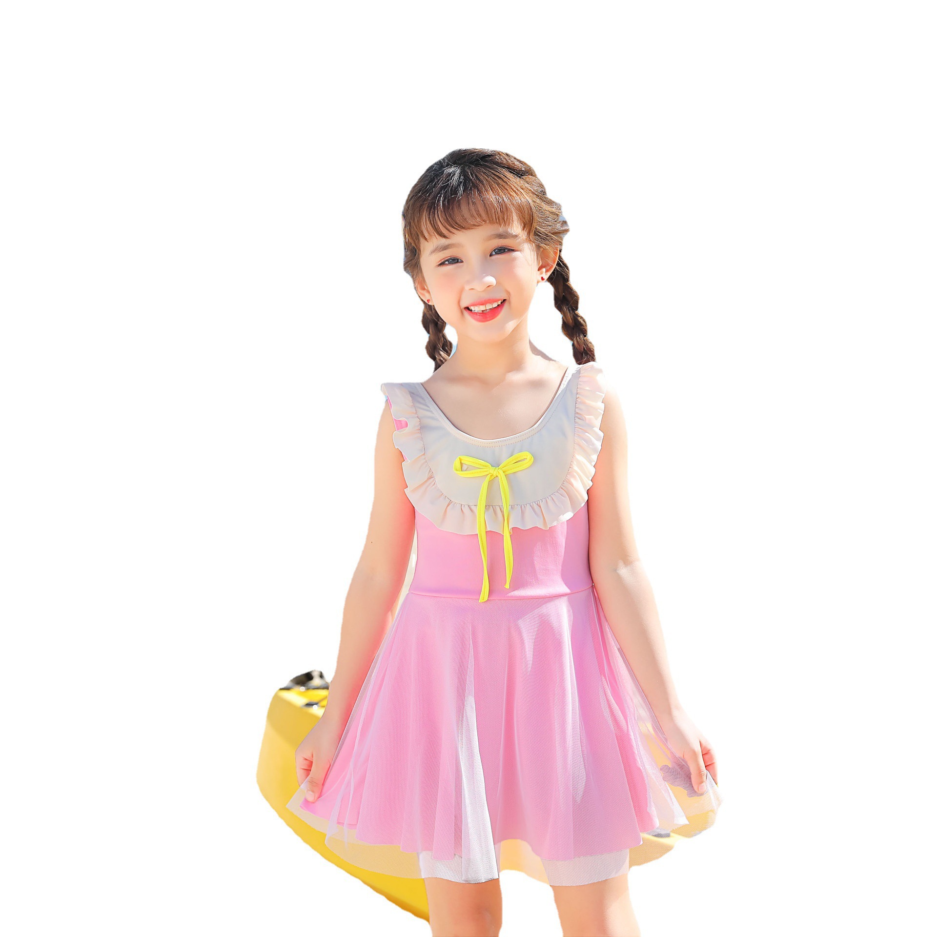Children's cute quick dry beach swimwear