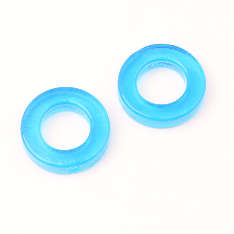 Male Chastity Cock Ring, TPE Sperm-Locking Sun Ring, Manual Adult Toy — detail image 2