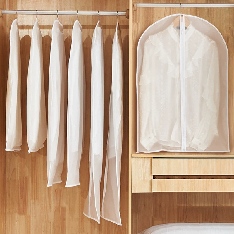 Мешок для пыли, чехол для одежды, пылезащитный чехол, костюм для хранения, одежда, сумка для подвешивания пальто, пылезащитный чехол для одежды, прозрачный
