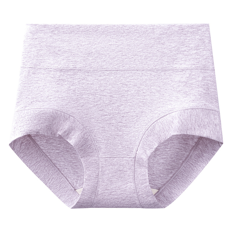 Ropa interior de abdomen de cintura alta, algodón antibacteriano de algodón para mujer, levantamiento de cadera, barriga pequeña, 2024 nuevo estilo, refrescante