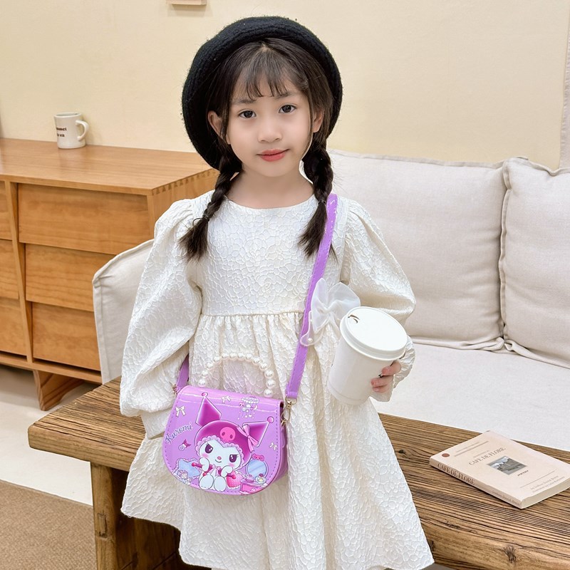 Cartoon Melody Kids Shoulder Bag Fashion Jardín de infantes con bolsas para salir lindas bolsas de mochila casuales Kulomi