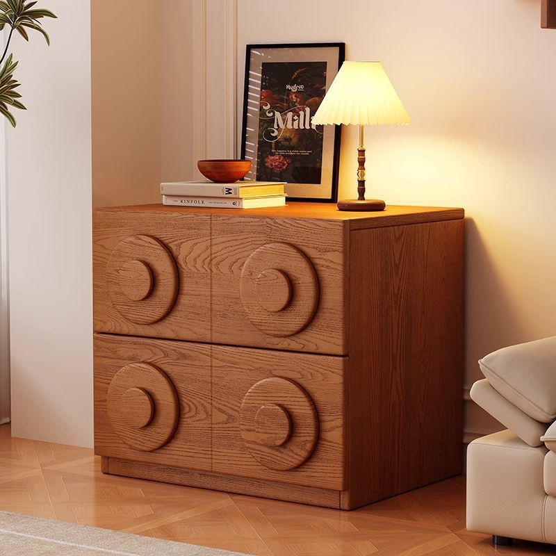 Solid Wood Carmen Cabinet Sideboard French Retro Black Free Combination Module Cabinet Antique Style Tv Cabinet Bedside Table