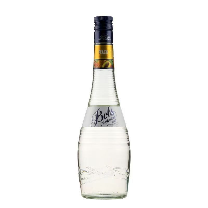 波士蜜桃力娇酒 BOLS Peach鲜桃子味鸡尾酒基酒700ml