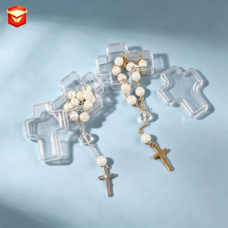 Etsy New Rose Flower Bead Cross Pendant Baptism Bracelet with Lobster Clasp Adjustable for Men and Women with Box Bracelet Set Etsy New Rose Flower Bead Cross Pendant Baptism Bracelet with Lobster Clasp Adjustable for Men and Women with Box Bracelet Set