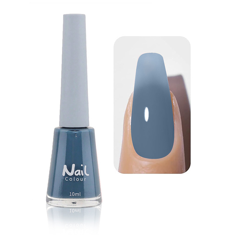 Oily non-peeling long-lasting nail polish baking-free quick-drying non-fading nude transparent nail polish wholesale