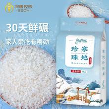 珍珠米大米5kg粳米东北大米2023年新米圆粒煮粥长粒香米5斤小町10