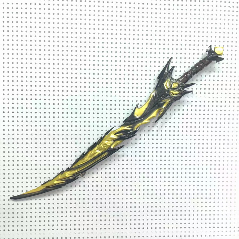 アニメゲーム周辺プラスチックPU材質模型兵器COS道具武器置物玩具未開刃模型|undefined