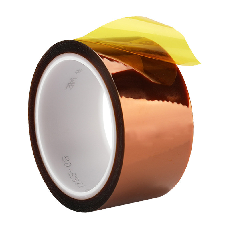 PI金手指胶带高粘不残胶绝缘高温胶茶色聚酰亚胺耐高温胶带