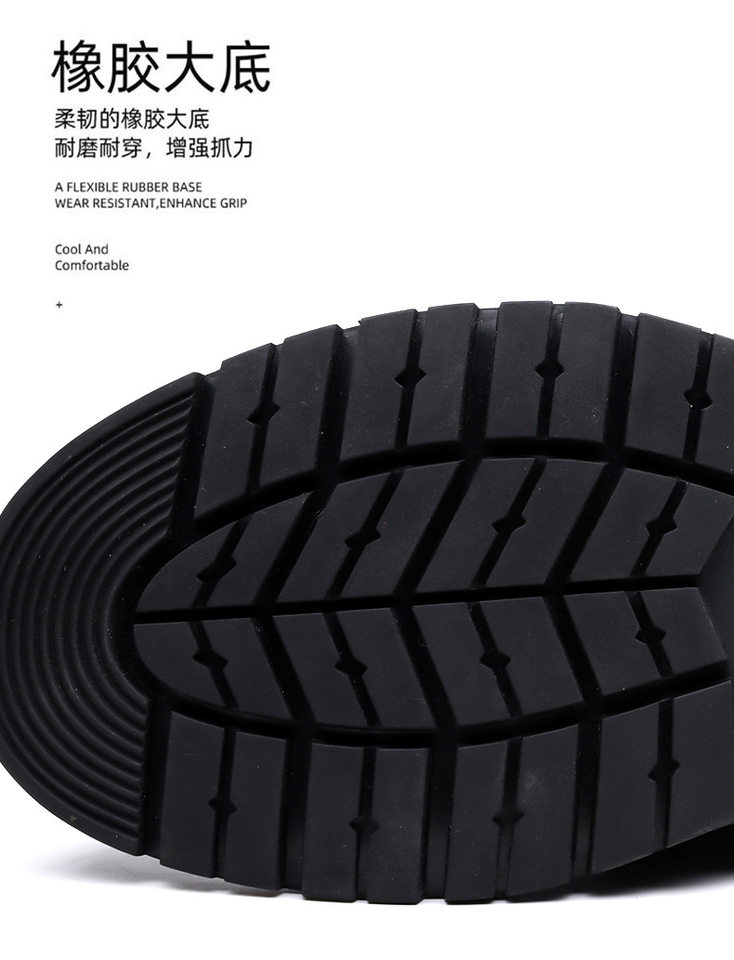 Giày da nam công sở kiểu Anh, giày tây da bóng gót thấp 1–3 cm — GX8085 màu nâu, GX8085 màu đen chi tiết 12