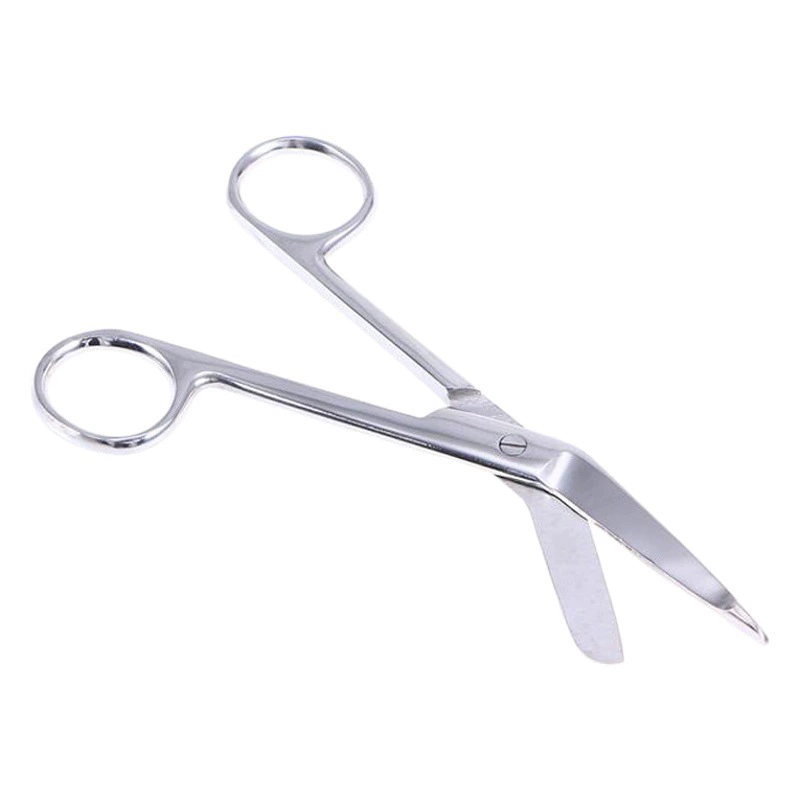 Марлевые ножницы из нержавеющей стали 14cm16cm18 перевязочная гипсовая ручка для повязки Ножницы для образцов ткани медсестры