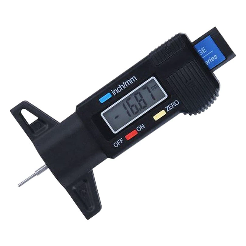 0-25 мм электронный цифровой дисплей глубиномер с рисунком Шин Измеритель с нониусом глубины штангенциркуль глубиномер измерительный инструмент