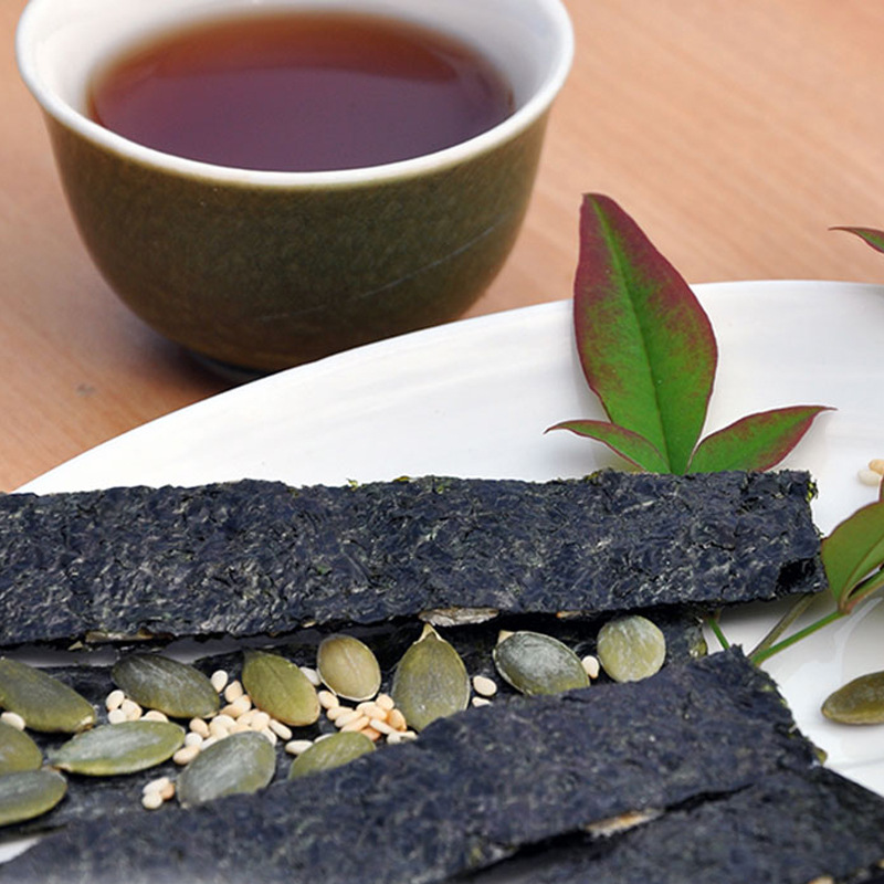 Taiwan flavor snacks Ota Ocean Cod Seaweed Flat peach/Comprehensive vegetables Chips 30g*24