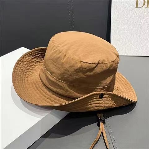 Sombrero de bebé coreano verano delgado sombrero de pescador para niños alero grande deportes al aire libre montañismo camping sombra sombrero de secado rápido