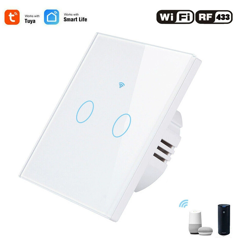Версия с нейтральным проводом Tuya Smart Wi‑Fi выключатель для Европы
