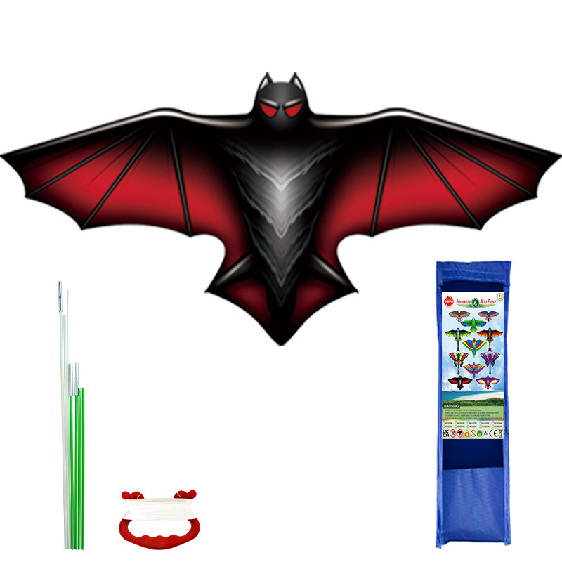Bat kite-black