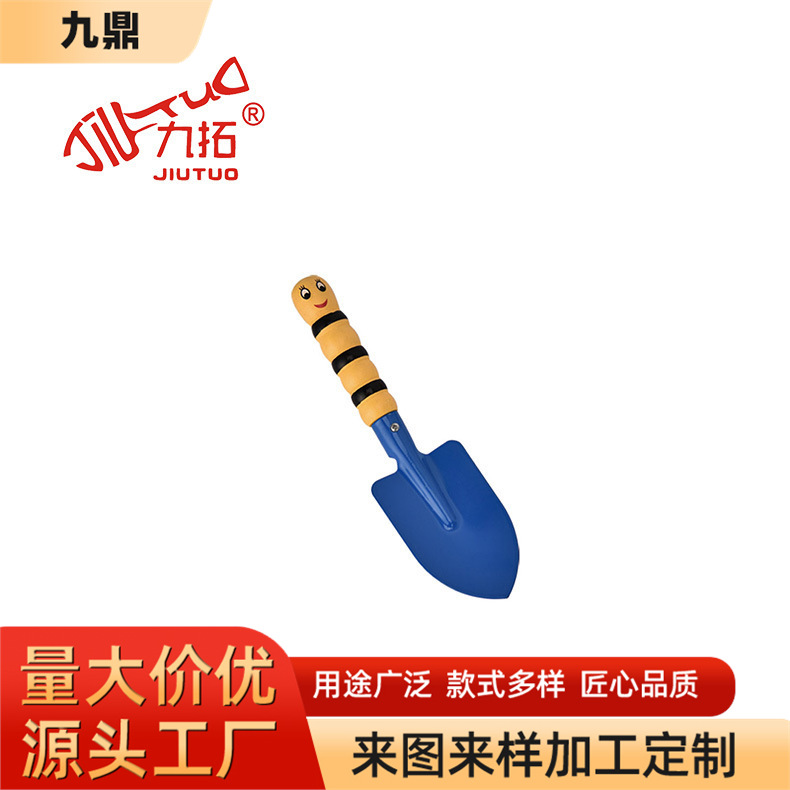 厂家地摊货源儿童沙滩玩具铁质铲子挖沙戏水玩沙铲雪园艺工具小铲