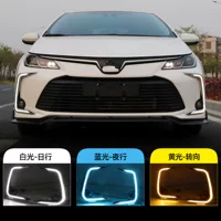 Подходит для Toyota Corolla 19-21 дневные ходовые огни Светодиодный указатель поворота дневная Передняя панель противотуманная фара модификация