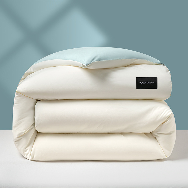 Meituan's Popular Fiber Quilt with Lightning Warehouse Customized Soy Fiber Quilt Core Winter Quilt Thickeneded Warm Spring & Fall Quilt