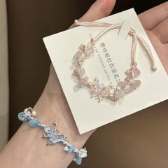 手編みの手綱蝶の新型手編みのブレスレット蝶編みの手綱